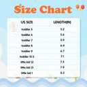 shopUAL Toddler Water Shoes Kids Girls Boys Beach Aqua Socks Skin Barefoot Walking Water Shoes Quick Dry Non-Slip Breathable Swim Pool Surf (White)