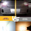 1156 LED Bulb for Turn Signal Tail Brake DRL Parking Light, BA15S 7506 1003 1141 P21W LED Bulbs 6500K Super Bright, Canbus Error Free 33-SMD 3030 Chips (2-Pack)