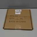 8x8 Picture Frame, Brass Metal Square Photo Frames with HD Glass, Fits 5x5 with Mat or 8 x 8 without Mat, Display for Wall and Table, 1 Pack