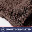 Soft Microfiber Toilet Seat Cover 17.5" x 15" Machine Washable
