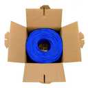 Dripstone CAT6 Ethernet Cable 1000ft Bulk Network LAN Wire 23AWG Solid CCA UTP 550MHz High-Speed Internet Cable Streaming, Office, Home Use, Pull Box, CAT 6 Bulk, Stable Connectivity - Dark Blue