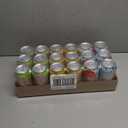 Bubly Sparkling Water, 3 Variety Pack (Melted Ice Pop, Orange Cream, Strawberry Sunset), Zero Sugar & Zero Calories, 12 fl oz Cans (18 Pack), Seltzer Water (EXP 10/01/26)