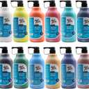 Mont Marte Signature Acrylic Color Paint Set, 33.8oz (1L), Semi-Matte Finish, 12 Colors, Suitable for Canvas, Wood, Fabric, Leather, Cardboard, Paper, MDF and Crafts, 33.81 Fl Oz