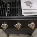 Nexgrill 3-Burner Propane Gas Grill with Side Tables, 27,000BTUs, Stainless Steel Lid, Spacious 429 SQ. In. Cooking Space, BBQ Grill for Outdoor Cooking, Patios, Parties, and More - 720-1012