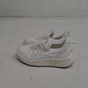 Kyedoo Women's Platform Chunky Sneakers Comfortable Casual Fashion Lace-up City Travel Walking Shoes (7, Ivory White)