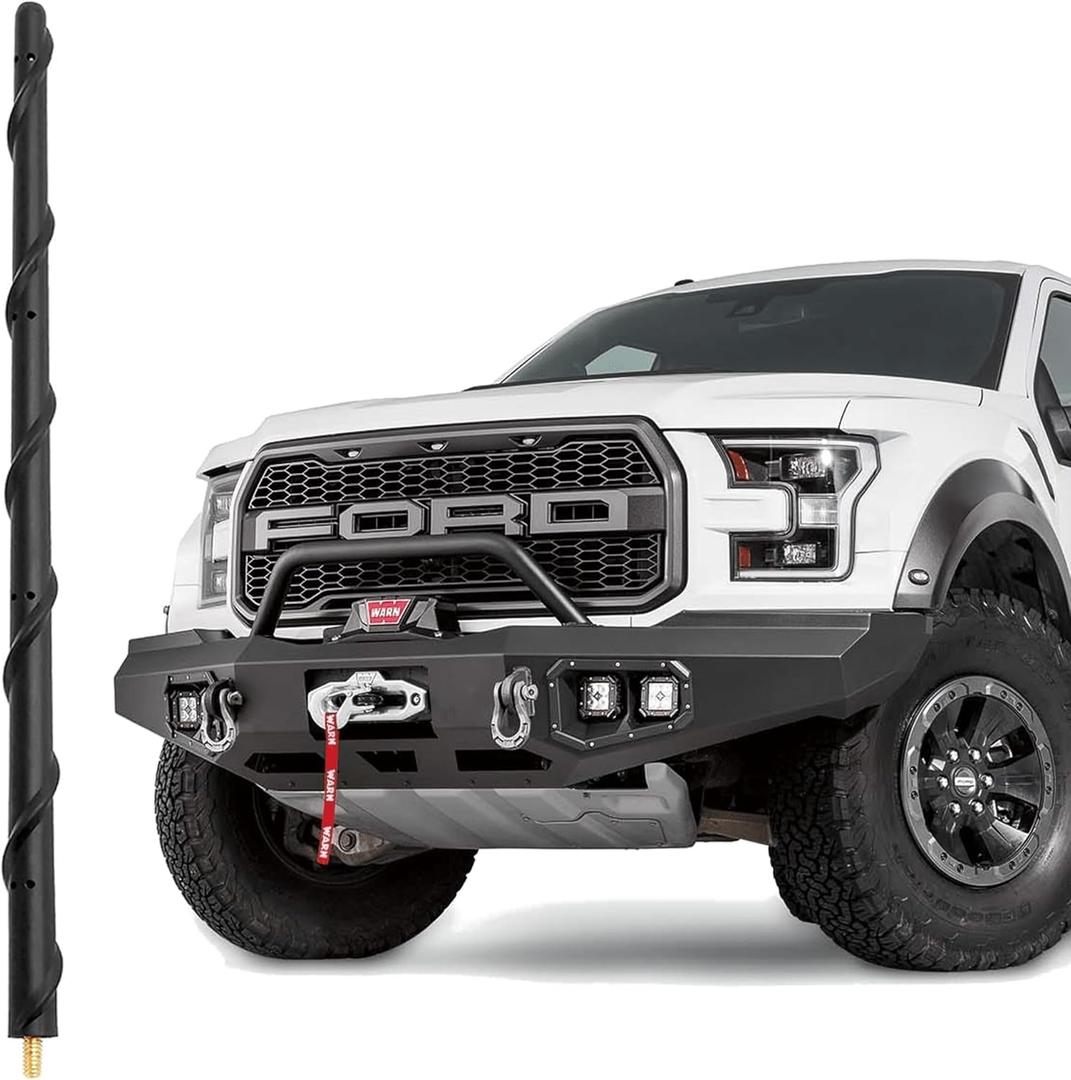 BASIKER Antenna Fit for Ford F150 F-150 2009-2025, Ford F150 Accessories, 13 Inch Truck Car F250 F350 Antenna Replacement for AM FM Reception