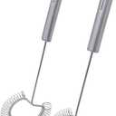 2pcsSet Egg Beater Stainless Steel Spring Egg Whisk, Kitchen Milk Egg Beater Whisking,Beating,Magic Hand Held Sauce Stirrer Frother