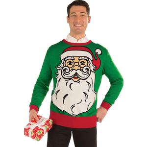 Forum Novelties Women's Adult All Wrapped Up Ugly Christmas Sweater L