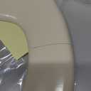 Angol Shiold Slow Close Wood Toilet Seat（Biscuit, Round 16.5''）