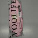 YOOLIFE Gifts for Women - Teen Girls Gifts | Initial Travel Makeup Bag | 8 9 10 11 12 13 14 15 16 Year Old Girl Birthday Gift, Mothers Day Gift for Women Mom Sister Daughter Wife Girlfriend Pink M