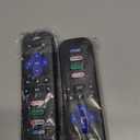 (Pack of 2) Replacement Remote Control Only for Roku TV, Compatible for TCL Roku/Hisense Roku/Onn Roku/Sharp Roku/Element Roku/Westinghouse Roku/Philips Roku Smart TVs (Not for Roku Stick and Box)
