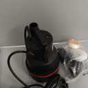 Sump Pump, 1/3 HP 2400GPH Submersible Utility Water Pump, Thermoplastic Portable Electric Water Removal Transfer Pump with 16.4FT Cord for Swimming Pool Basement Garden Pond Tubs Draining