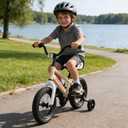 vollsch 12 14 16 Inch Kids Bike for Ages 2-8 Years Old Boys Girls Toddlers BMX Style Bicycle with Training Wheels & Coaster Brake, Multiple Colors