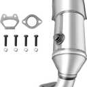 [Rear]FortunaFlow Converter Compatible with Dodge Grand Caravan/Journey 2011-2019 3.6L,Reference 16779,641383(EPA Compliant+Bank 2)