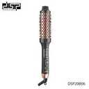 Upgraded Infrared Bounce Brush, Heated Thermal Round Brush with 5 Heat Settings & LED Display, 1.5 Inch lonic for Hair Straightener & Curling Wand, Dual Voltage, Blowout Look, Gifts for Women