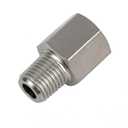 Yoebor Stainless Steel 316 Forged Pipe Fitting Reducer Adapter 1" NPT Female x 3/4" NPT Male, Pack of 1