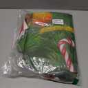 Christmas Garage Door Banners Christmas Garage Door Backdrop Decor for Xmas Party Background Supplies(5.9 x 16.4 ft,Santa's Toy Shop)