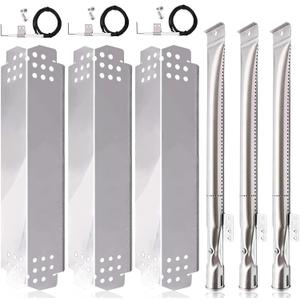 Grill Replacement Parts for Nexgrill 720-0925S, 720-0894F, 720-0864M, 720-0864, 720-0864R and BBQ PRO, Backyard Grill, Expert, Kenmore Grill Parts. Grill Heat Plates Shield, Burner Tubes and Igniters.