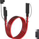 14AWG 6FT SAE Extension Cable 3/6/10/20/35/50FT Quick Disconnect Wire Harness with SAE Connector for Automotive RV Battery Solar Panel