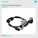 2pcs Front Left and Right ABS Wheel Speed Sensor Compatible with Nissan Armada QX56 Titan #D7910ZR00A D7910ZR00B ALS1666 08 09 10 11 12 2008 2009 2010 2011 2012