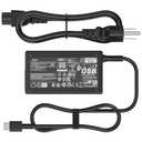 65W Laptop USB Charger Compatible with HP EliteBook x360 1040 630 745 835 840 G9 845 860 G10 Elite x2 1012 G2 G4 G8 ProBook 440 450 455 460 Envy x360 17 Spectre - Type-C 20V 3.25A P/N: L65505-002