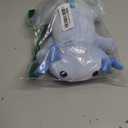 Axolotl Plush Toy, Soft Cute Axolotl Stuffed Animal, Kids Plushie Pillow Doll. Blue