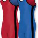 adidas Wrestling Reversible Singlet - Red/Royal - Youth Small
