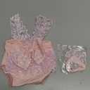 Ylsteed Newborn Photography Outfits Girl Newborn Photography Props Lace Romper Baby Photo Shoot Outfits Girls Photo Props (Strap Style - Pink)