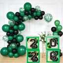 Graduation Decorations Class of 2026 - Green Graduation Decorations - Balloons Boxes with Letters 2026 GRAD So Proud of You, Congrats Grad Party Decorations for Any Grades