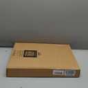 MAYFAIR 1844BNA 000 Toilet Seat with Brushed Nickel Hinges will Never Come Loose, ELONGATE, White - Brushed Nickel