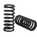 Black Compression Springs (O.D. 1.7" X I.D. 1.25" X Length 3.9" ) 218 Gauge (1/4") Coil Wire - 163 lbs/Inch