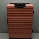 Amazon Basics 30" Hardside Large Checked Luggage, Hardshell Suitcase With Wheels, Expandable For Up to 15% More Space, With Scratch-Resistant Surface, Four Multi-directional Wheels, Rose Gold