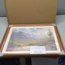 Art Shoppe Framed Print Wall Art, Vintage Wall Dcor for Living Room, Bedroom, Office, High-Resolution Image on Premium Art Paper, 3/4" Frame with Plexiglass Front, Ready to Hang, 17"x21"