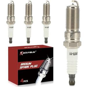 Iridium Spark Plugs Set of 4 LTR5IX-11 Fits for 06-11 Chevy Cobalt Colorado HHR Malibu,09-20 Ford Escape Fusion,06-13 Mazda 3 5 6 Tribute,Buick Regal LaCrosse,GMC Terrain #L4 2.0L 2.2L 2.4L 2.5L