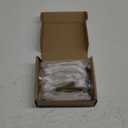 HARPOON 10 Pack Bin Cup Handle Pulls, Vintage Drawer Pulls, Cabinet Hardware, Shell Handle, 3.78 Inch Champagne Gold