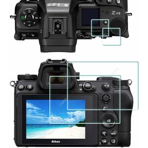 ULBTER Top + Screen Protector for Nikon Z6 III Z 6III Z6III Z6 III Camera [2+2Pack], 0.3mm 9H Hardness Tempered Glass Cover Anti-Scrach Anti-Fingerprint Anti-Bubble