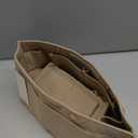 ZTUJO Purse Organizer Insert for le pliage, Compatible with Longchamp Le Pliage Top Handle S/M,Shoulder Bag S/L (Beige, Medium For Shoulder Bag S)