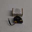 Amazon Basics Self-Locking Tape Measure, MID Accuracy, 16-Feet (5-Meters), Black, Yellow (4.9 m)