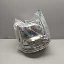 VEVOR Chafing Dish Buffet Set, 4 Qt 2 Pack, Stainless Steel Chafer,Round Catering Warmer Server with Vented Glass Lid Water Pan Stand Fuel Holder Hook Spoon, at Least 4 People Each (Silver)