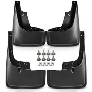 Vinomkii Mud Guard Compatible with Toyota 4runner 2010-2020 2021 2022 2023 (Without Ground Effects) Rear 4PCS Mud Splash Guard & Mudflaps