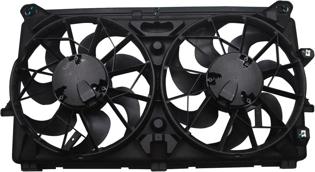 OYEAUTO Engine Cooling Fan Assembly 620-654 Compatible with 2007-2014 Cadillac Chevrolet GM Hummer Avalanche Escalade Sierra&Silverado &Suburban 1500 Tahoe Yukon