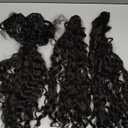 Noire De Luxe Real Raw burmese curly Human Hair 1 Bundle 5+ Years Long Lasting Unprocessed One Donor Human Hair Bundles Weave can bleached to #613 Color (24 in)