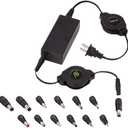Retractable Universal Ultrabook/Netbook/No... Charger, Black (ETCHGNBUNN)