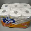Scott ComfortPlus Toilet Paper, 48 Family Mega Rolls, 352 Sheets per Roll