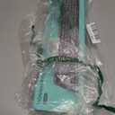 Wireless Keyboard, 2.4G USB External Silent Cordless Keyboard for Windows Chrome Laptop Computer PC Desktop Notebook Chromebook, 106 Keys Full Size with Number Pad (Black)