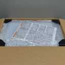 Thickened Clear Shoe Storage Organizer with Magnetic Door, Sturdy Stackable Shoe Boxes for Closet, Collapsible Space-Saving Shoe Rack for Sneakers & Boots, Plastic Shoe Cabinet Box Set, 6 Pack, White