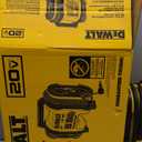 DEWALT Tire Inflator Portable Air Compressor 20V MAX, Car Air Pump with Automatic Shut Off, LED Light, Tool Only (DCC020IB)