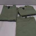 Gildan Adult Ultra Cotton Long Sleeve T-Shirt, Style G2400, Multipack (Green, L)
