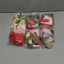 XunYee 6 Pcs 35.4 ft Flower Garlands Artificial Wildflower Vines Floral Hanging Backdrop Fake Flower Garlands Faux Silk Wildflower Vine for Wedding Bridal Shower Home Garden Wall Arch Decor(Floral)