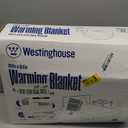 Westinghouse Electric Blanket Full Size, Super Cozy Soft Flannel 80"" x 84"" Heated Blanket with 10 Fast Heating Levels & 1-12 Auto-Off, Machine Washable, ETL&FCC Certification, Charcoal